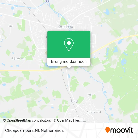 Cheapcampers.Nl kaart