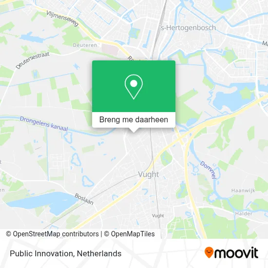 Public Innovation kaart