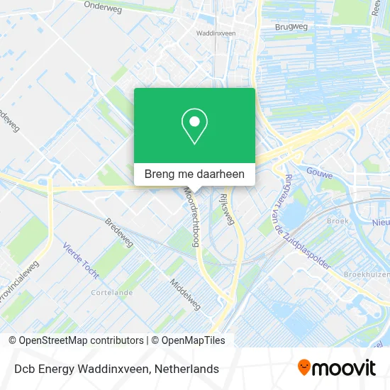 Dcb Energy Waddinxveen kaart
