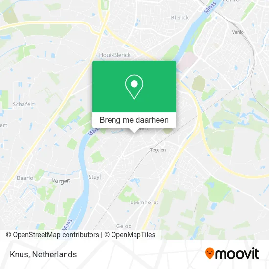 Knus kaart