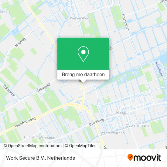 Work Secure B.V. kaart
