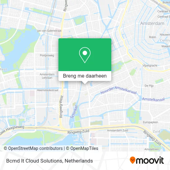 Bcmd It Cloud Solutions kaart