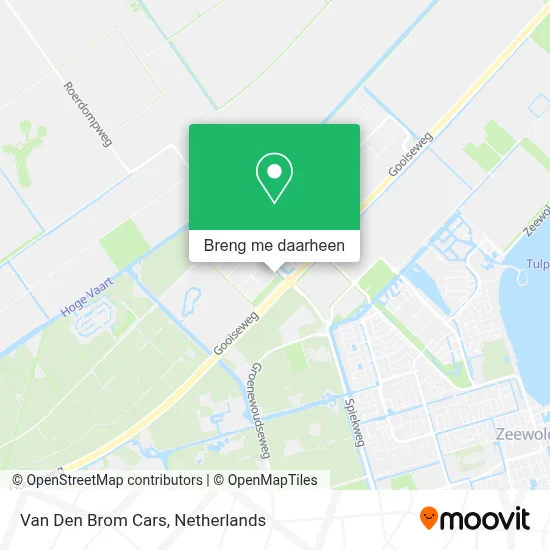 Van Den Brom Cars kaart
