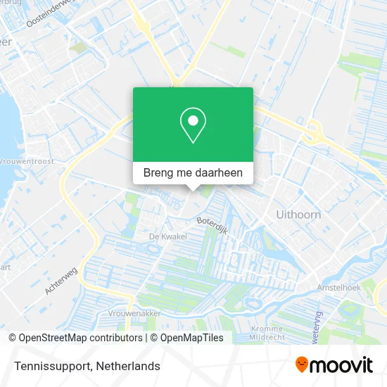 Tennissupport kaart
