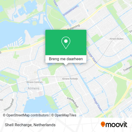 Shell Recharge kaart