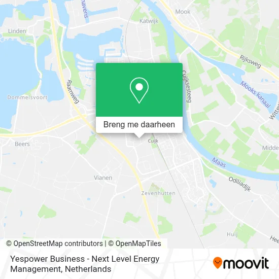 Yespower Business - Next Level Energy Management kaart