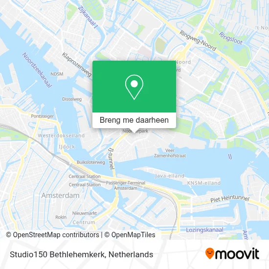 Studio150 Bethlehemkerk kaart
