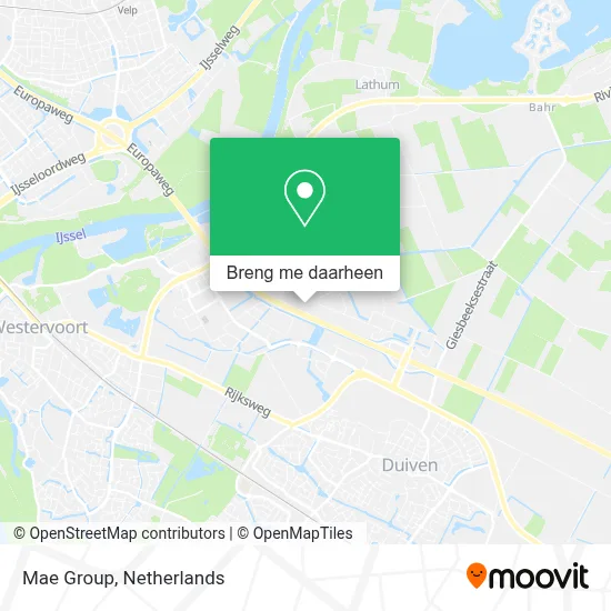 Mae Group kaart