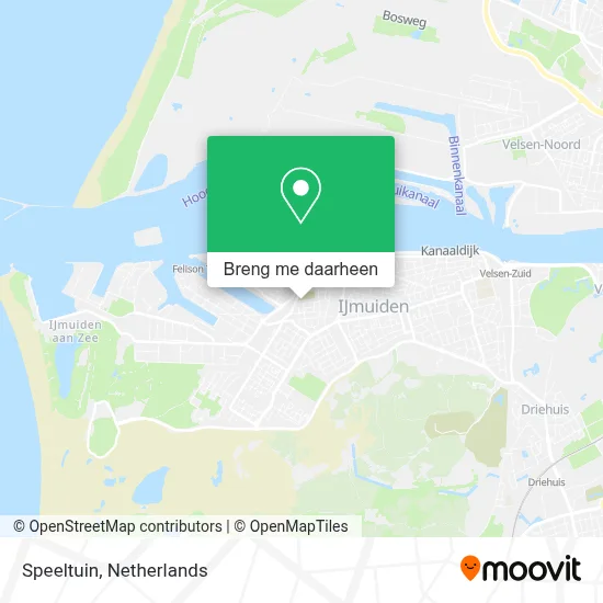 Speeltuin kaart