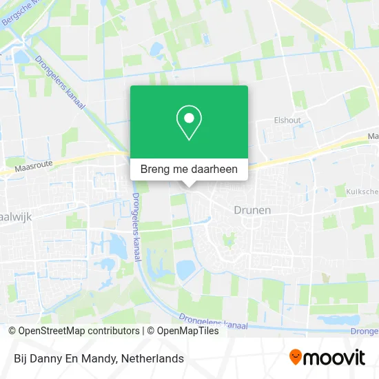 Bij Danny En Mandy kaart