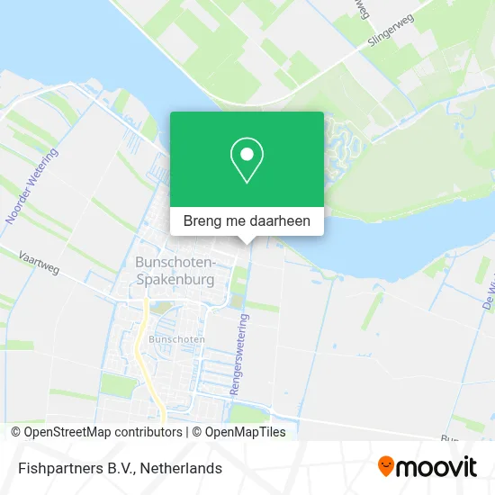 Fishpartners B.V. kaart