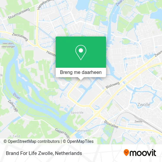 Brand For Life Zwolle kaart