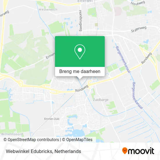 Webwinkel Edubricks kaart