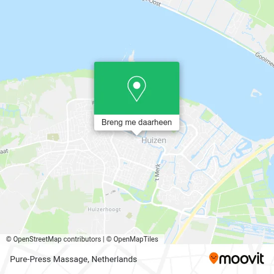 Pure-Press Massage kaart