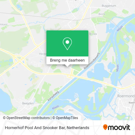 Hornerhof Pool And Snooker Bar kaart