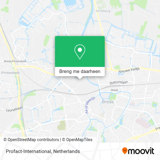 Profact-International kaart