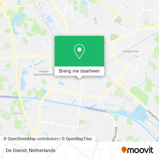 De Dienst kaart