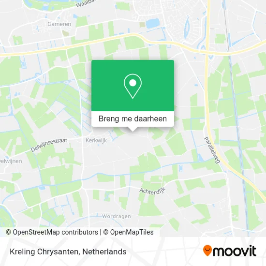 Kreling Chrysanten kaart