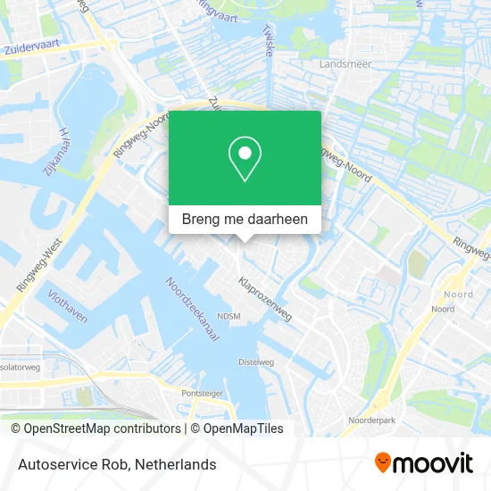 Autoservice Rob kaart