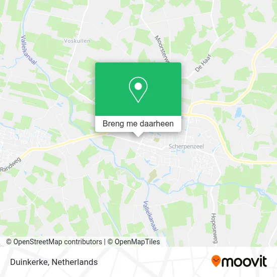 Duinkerke kaart