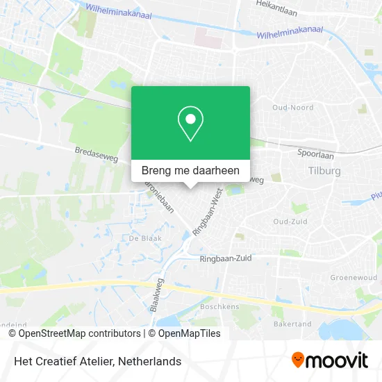 Het Creatief Atelier kaart