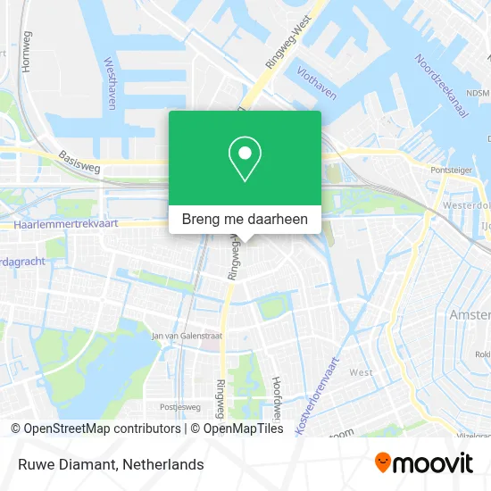 Ruwe Diamant kaart