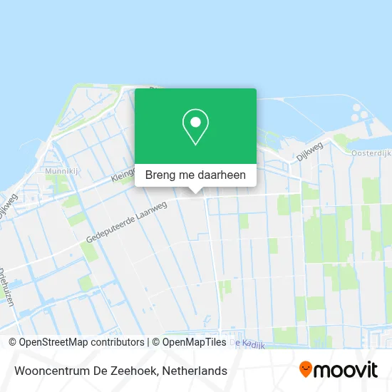 Wooncentrum De Zeehoek kaart