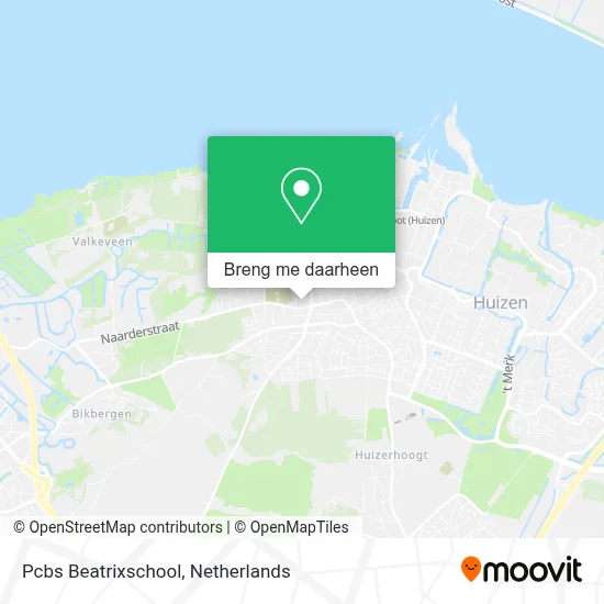 Pcbs Beatrixschool kaart