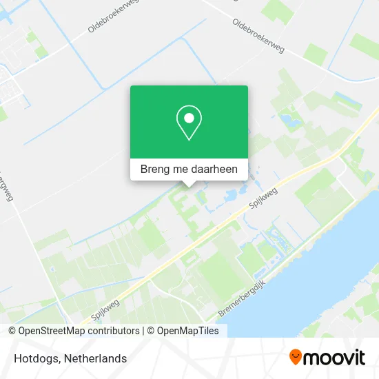 Hotdogs kaart