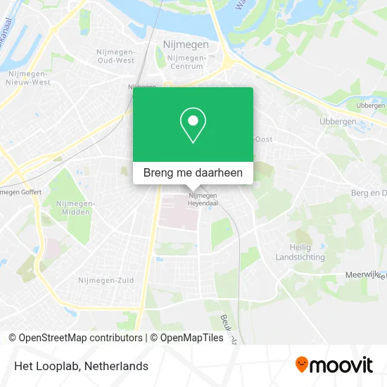 Het Looplab kaart