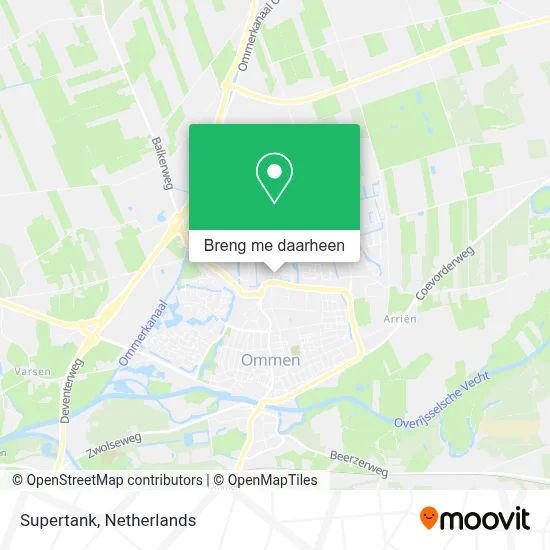 Supertank kaart