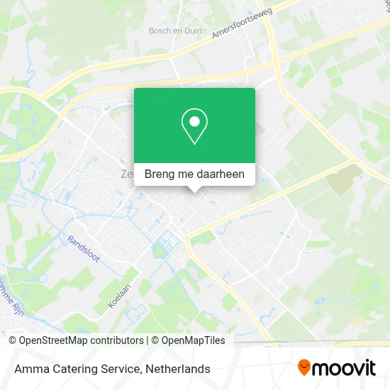 Amma Catering Service kaart