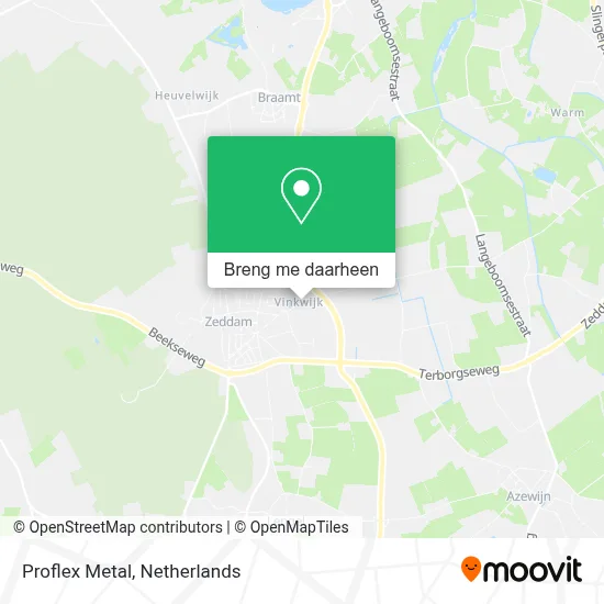 Proflex Metal kaart