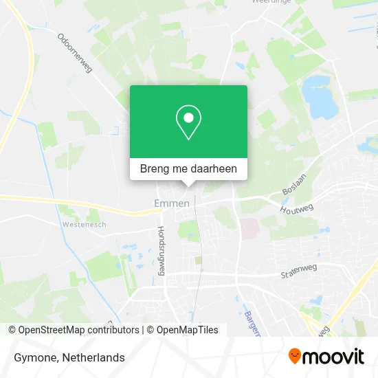 Gymone kaart