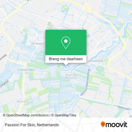 Passion For Skin kaart
