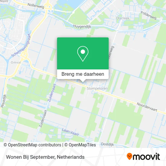 Wonen Bij September kaart