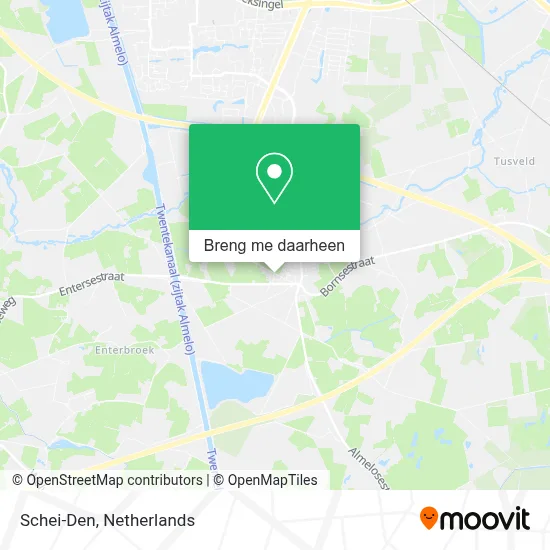 Schei-Den kaart