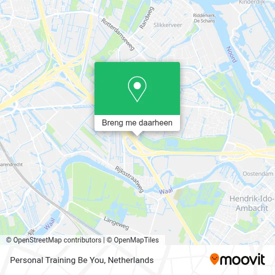 Personal Training Be You kaart