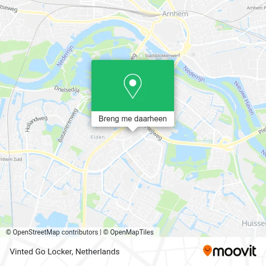 Vinted Go Locker kaart