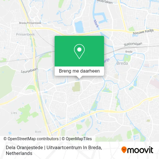Dela Oranjestede | Uitvaartcentrum In Breda kaart