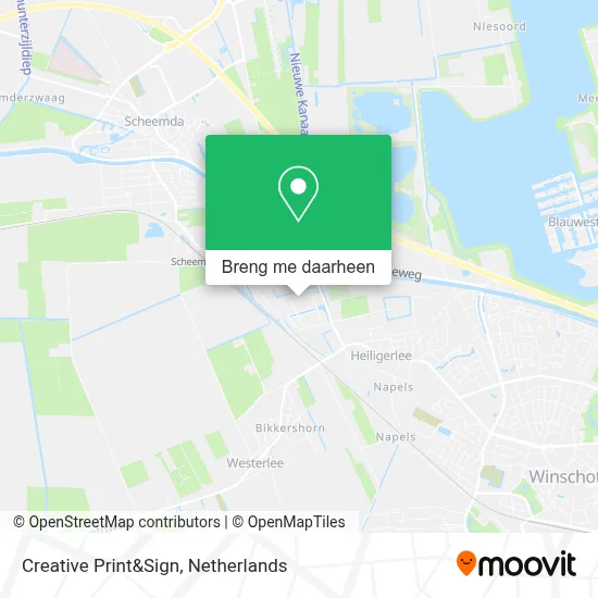 Creative Print&Sign kaart