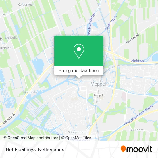 Het Floathuys kaart