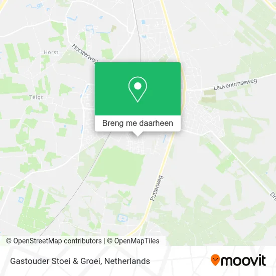 Gastouder Stoei & Groei kaart
