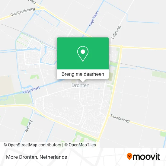 More Dronten kaart