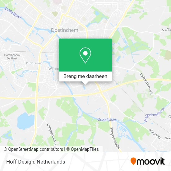 Hoff-Design kaart