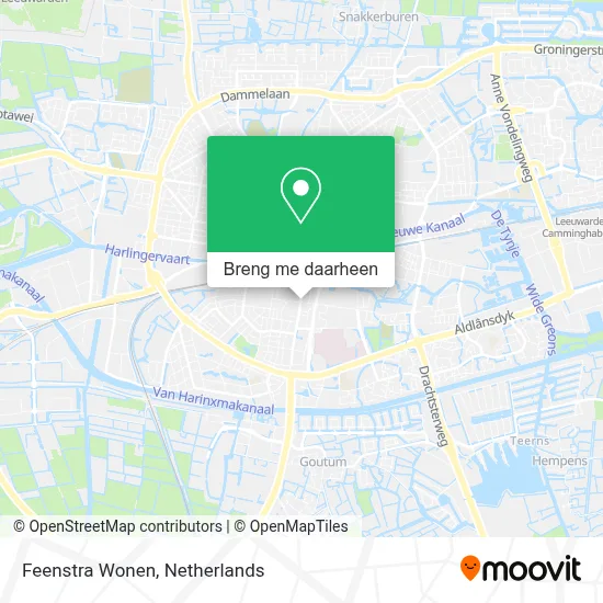 Feenstra Wonen kaart
