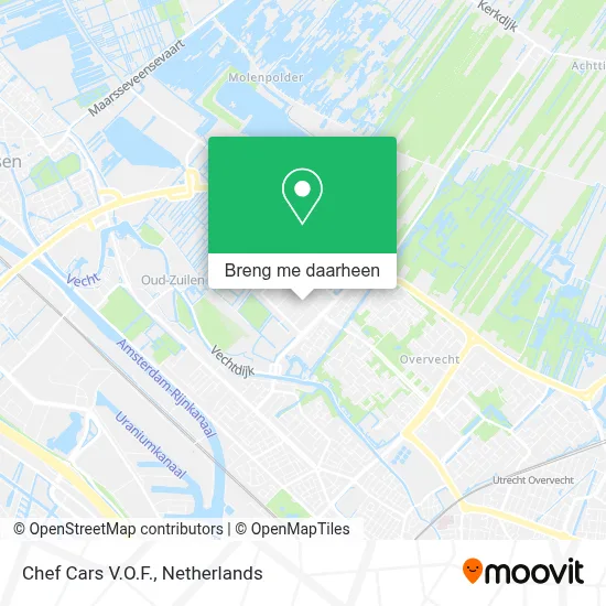 Chef Cars V.O.F. kaart