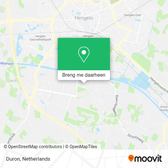 Duron kaart