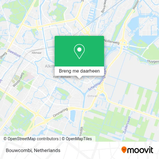 Bouwcombi kaart