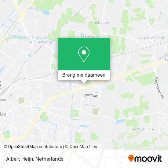 Albert Heijn kaart